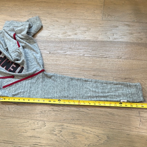 EUC Victoria’s Secret Pink Temple Owls Hoodie Size Medium - Picture 8 of 10